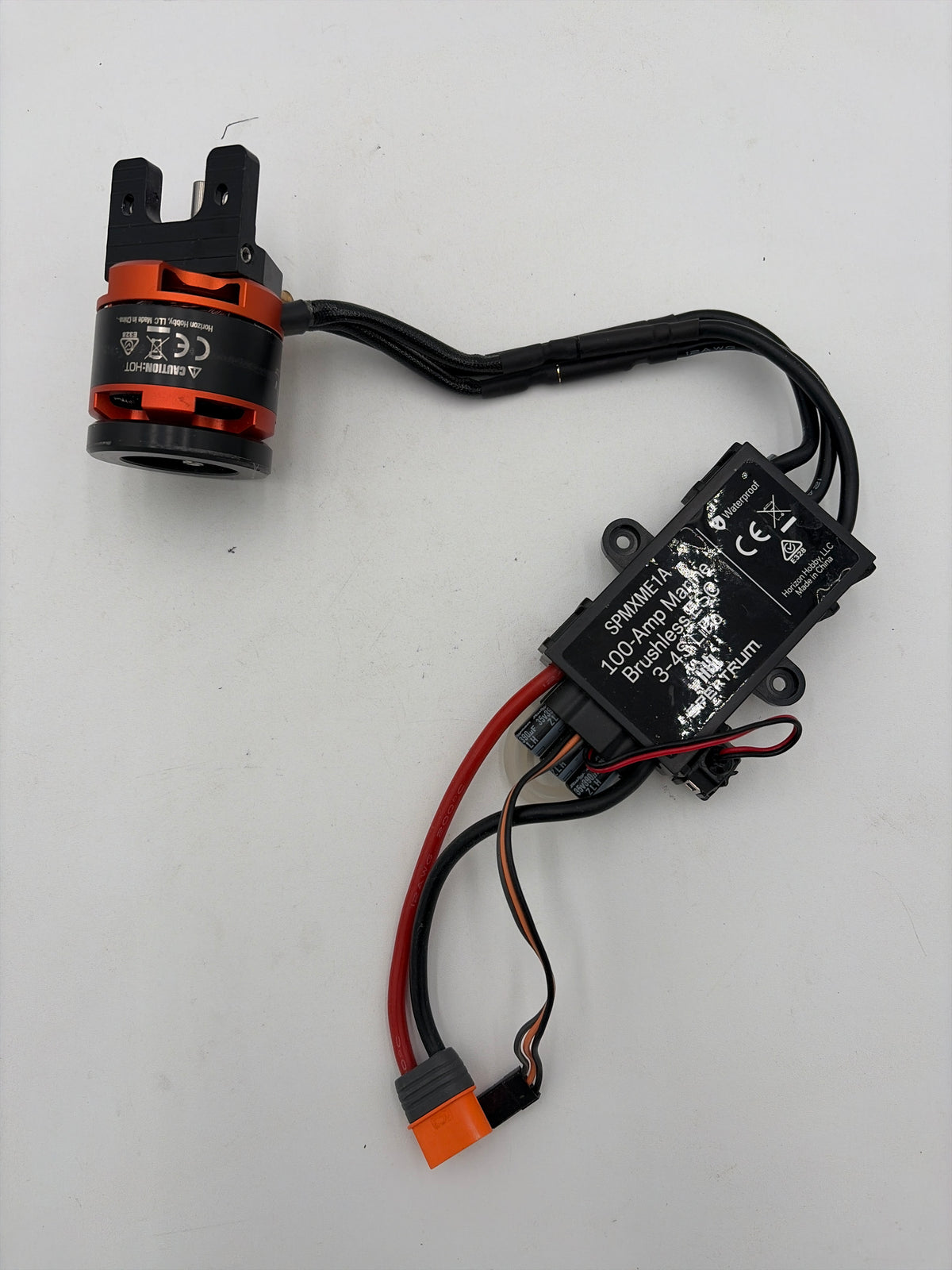 ProBoat Spektrum Outrunner Motor 2300kv & 100amp Marine Brushless ESC Combo
