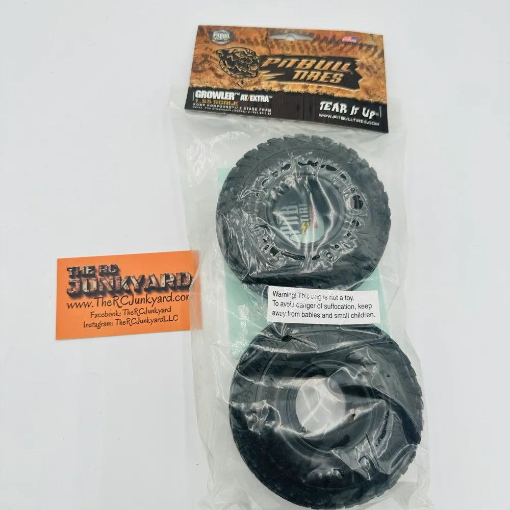 New 1.55/4.19 Pitbull Growler AT/Extra Komp Kompound (pair)