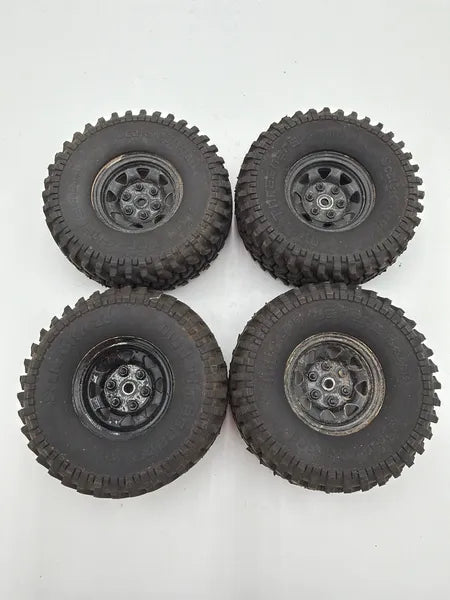 1.55 Wagon Wheels w/3.75 Mud Thrashers