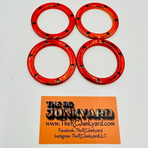 Axial 2.2 Plastic Beadlock Rings w/some hardware (scratched)
