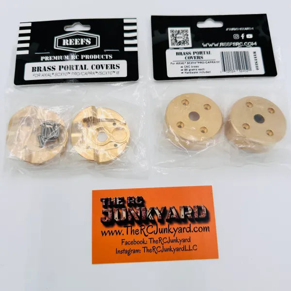 REEFS RC Brass Portal Covers (2 covers)