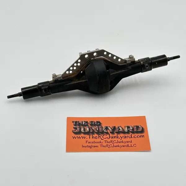 Axial SCX10 Rear Axle w/Boom Racing Lockouts & Ottsix Truss