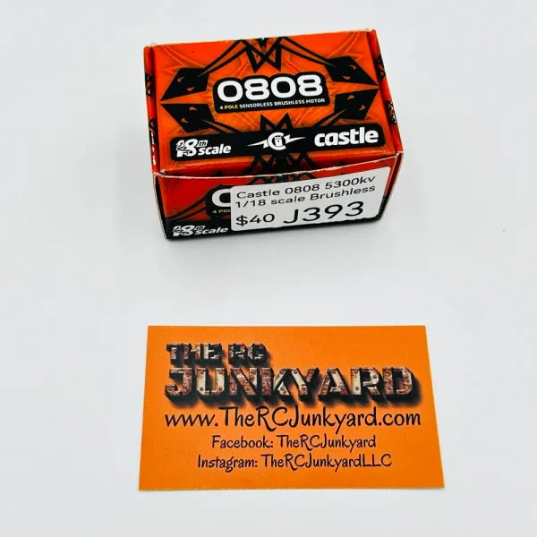 New Castle 0808 5300kv 1/18 Scale Brushless Motor