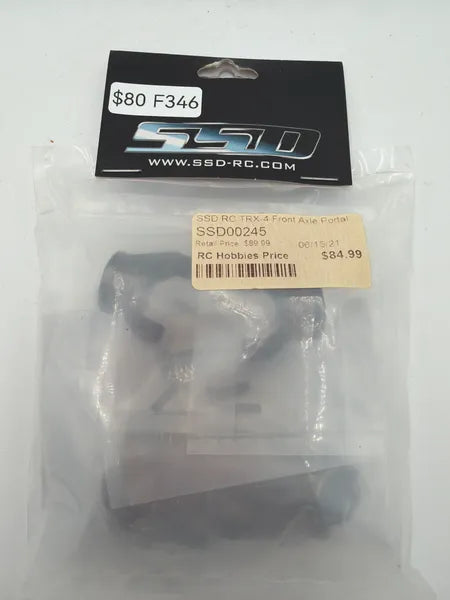 SSD TRX-4 Front Axle Portal Delete Kit