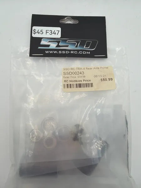 SSD TRX-4 Rear Axle Portal Delete Kit