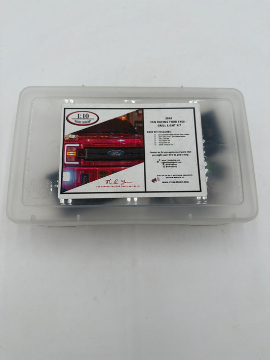 New 1:10 Rod Shop Cen Racing Ford F450 Grill Light Kit