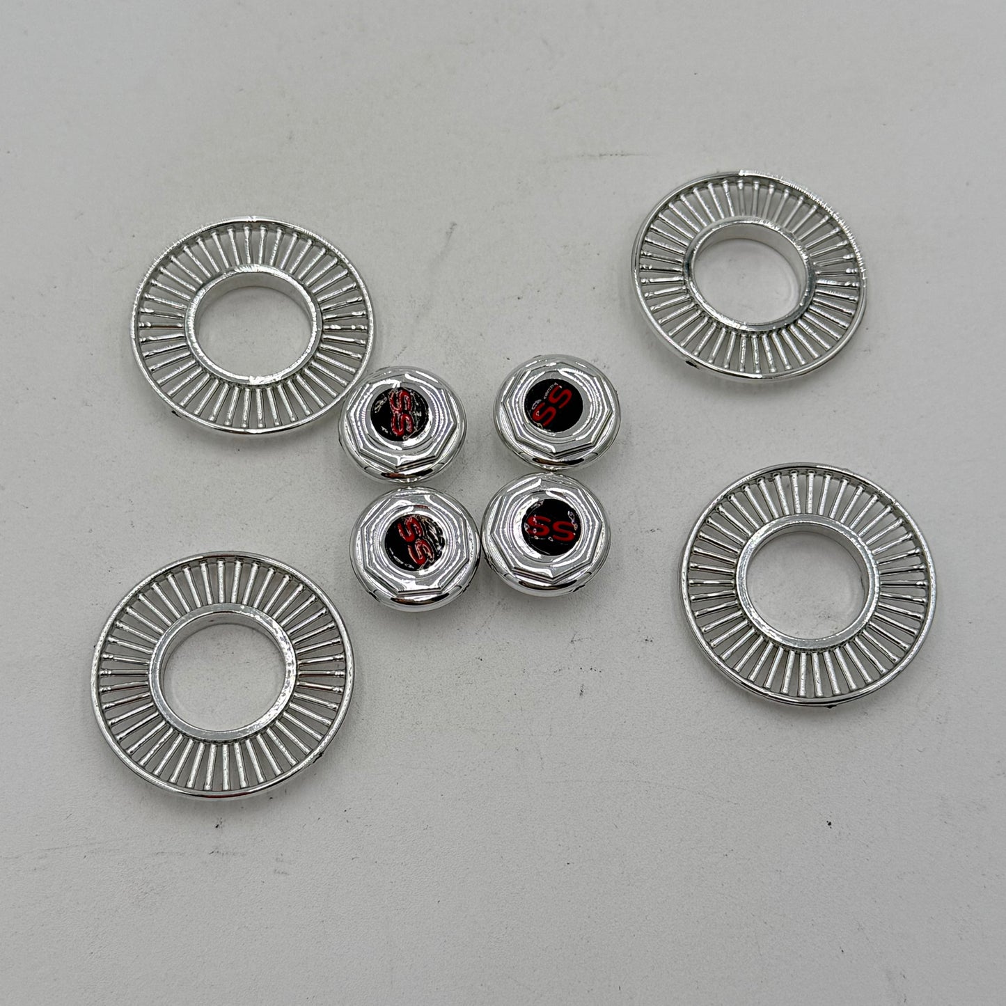 Redcat Lowrider Wheel Faces w/Hubcaps