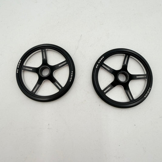 RC Comp Front Drag Aluminum O-Ring Wheels