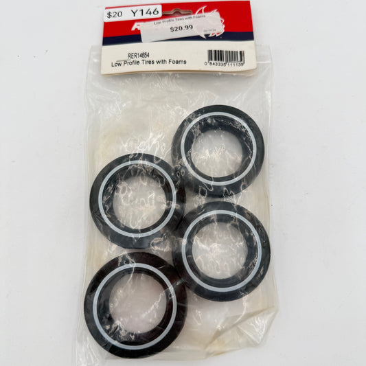 New Redcat Lowrider Low Profile Tires w/Foams