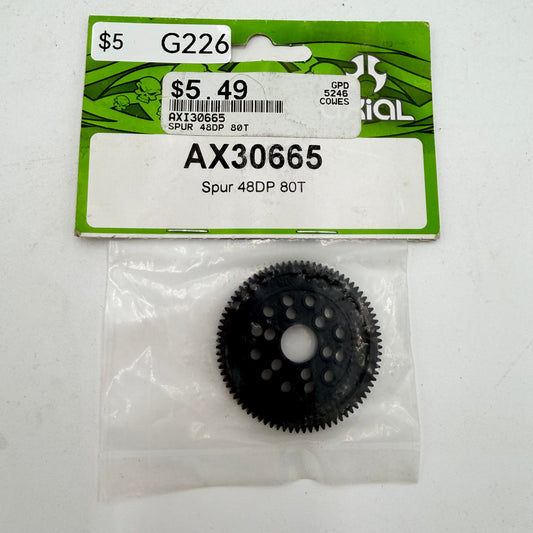 New Axial Spur Gear 48DP 80T (Plastic)