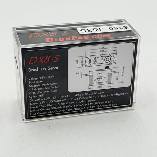 New Dlux Fab DX8-S Low Profile Servo