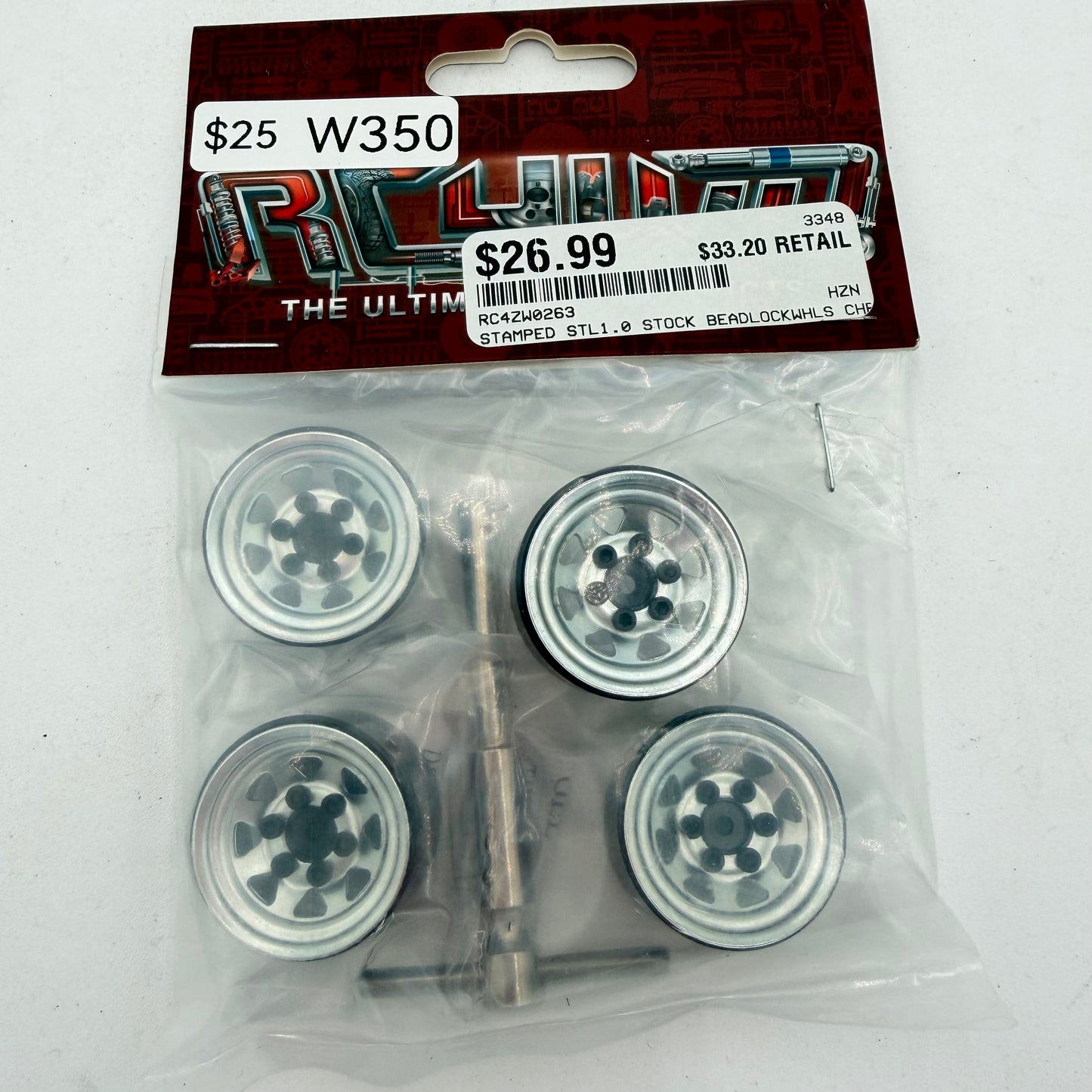 New RC4WD Stamped Steel 1” Beadlock Wheels