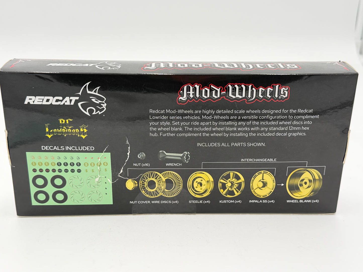 Redcat Lowrider Mod Wheels (New)