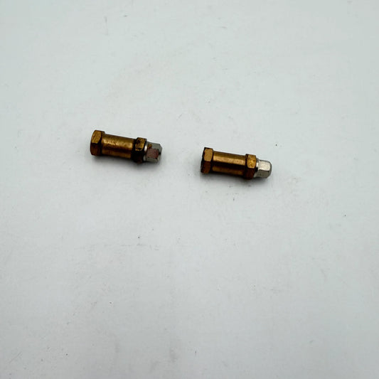 +19mm Brass Hexes 12mm (pair)