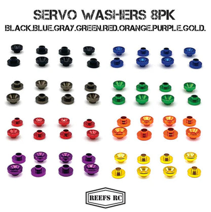 ReefsRC Servo Washers (8 pack)