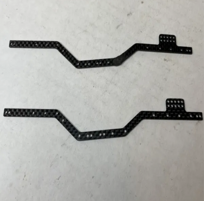 SCX24 Carbon Fiber Chassis Rails (has been repaired)