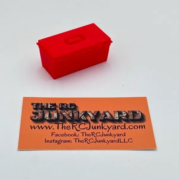 3D Printed Toolbox Red