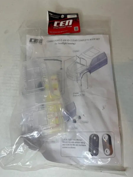 Cen450 Cab, Accessories, And Stickers