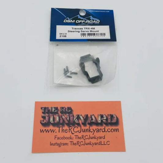 DSM Off-road TRX4M Steering Servo Mount
