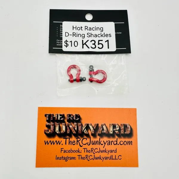 New Hot Racing Metal D-Ring Shackles