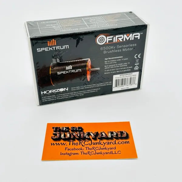 New Spektrum Firma 6500kv Brushless Motor
