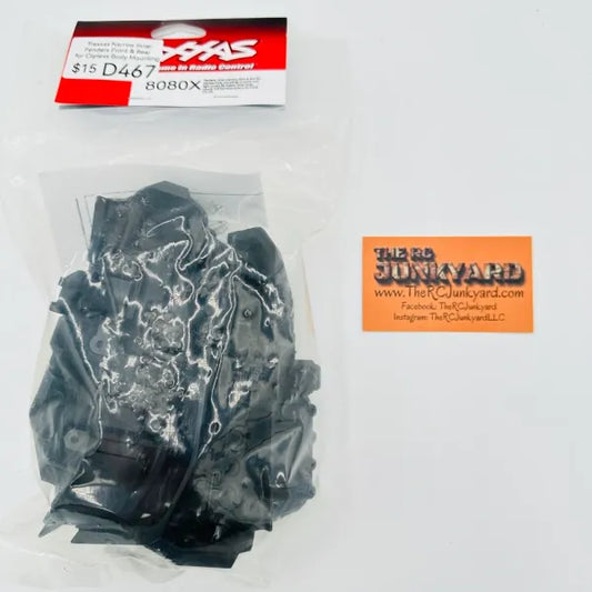 New Traxxas Narrow Inner Fenders Front & Rear for Clipless Body Mounting (8080X)