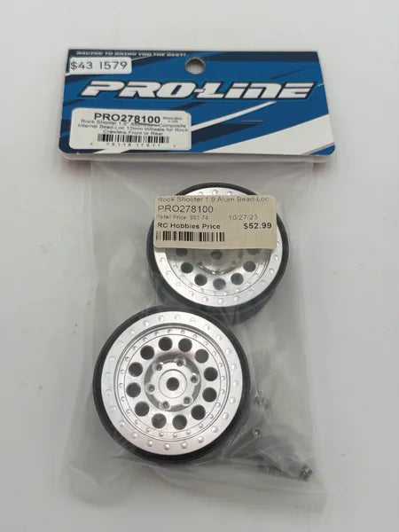 Proline 1.9 Rock Shooter Aluminum Composite Beadlocks (pair)