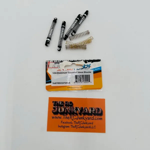 New (Opened) Power Hobby 54mm Shocks