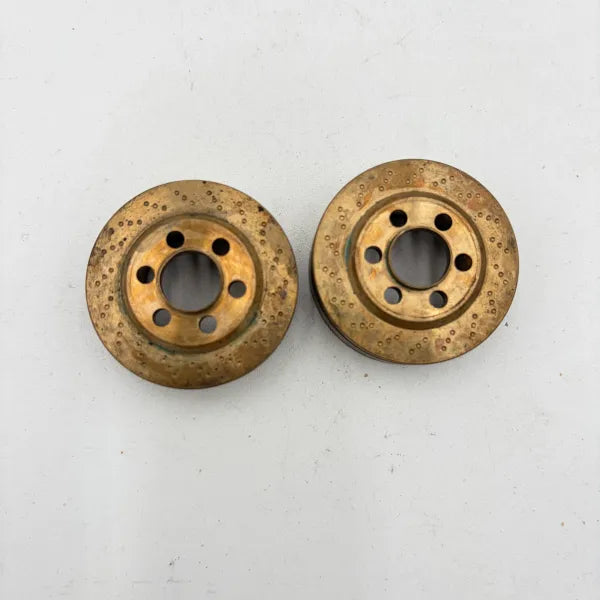 Brass Weighted Brake Rotors (pair)