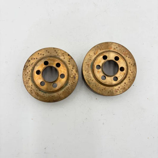 Brass Weighted Brake Rotors (pair)