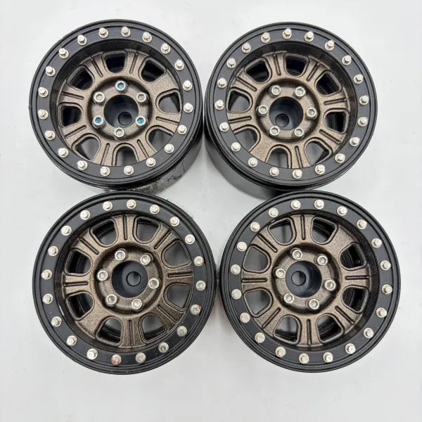 1.9 RC4WD Aluminum Beadlocks w/Custom Bronze Powder Coating