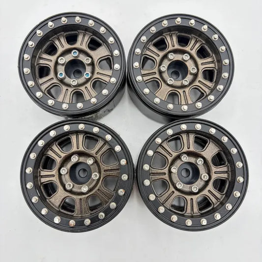 1.9 RC4WD Aluminum Beadlocks w/Custom Bronze Powder Coating