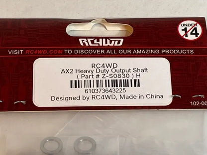 RC4WD AX2 Heavy Duty Output Shaft