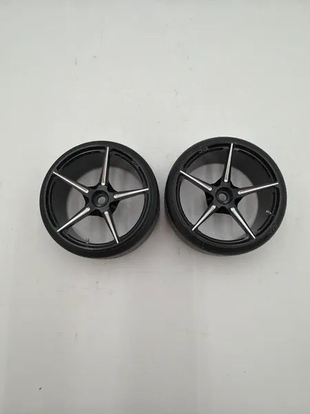 DC Aluminum Wheels w/Rev D Tires (pair)