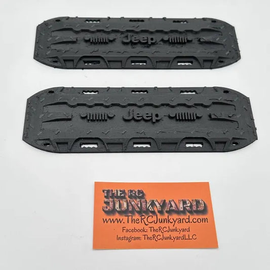 3D Printed Oversized Jeep Sand Ladders