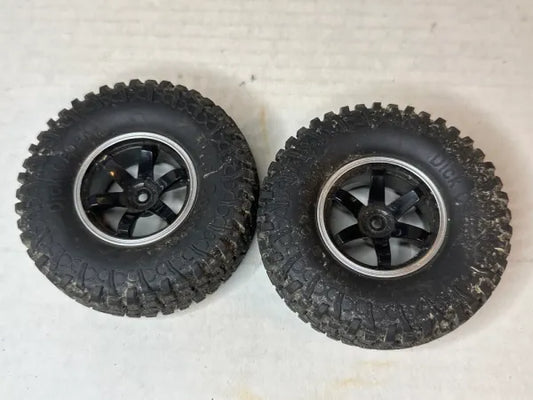 Dick Cepek Mud Country 1.9/3.8 w/glue on wheels