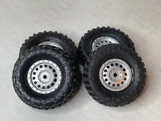 New SCX24 Chrome K10 Wheels & Tires