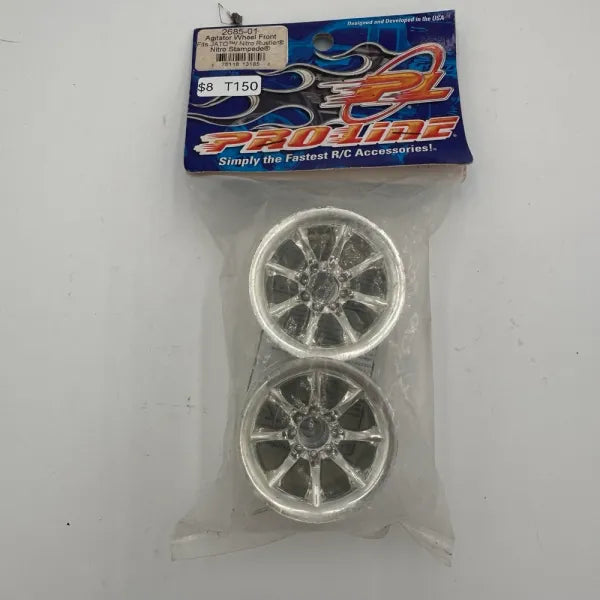 New Proline Traxxas Agitator Front Wheels (pr)