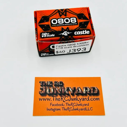 New Castle 0808 5300kv 1/18 Scale Brushless Motor