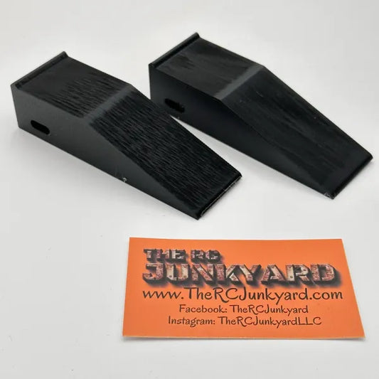 3D Printed Drive On Ramps (black)