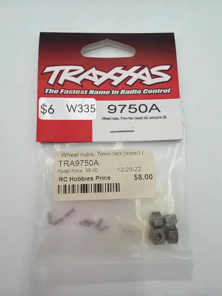 Traxxas 7mm Steel Wheel Hubs for TRX4M