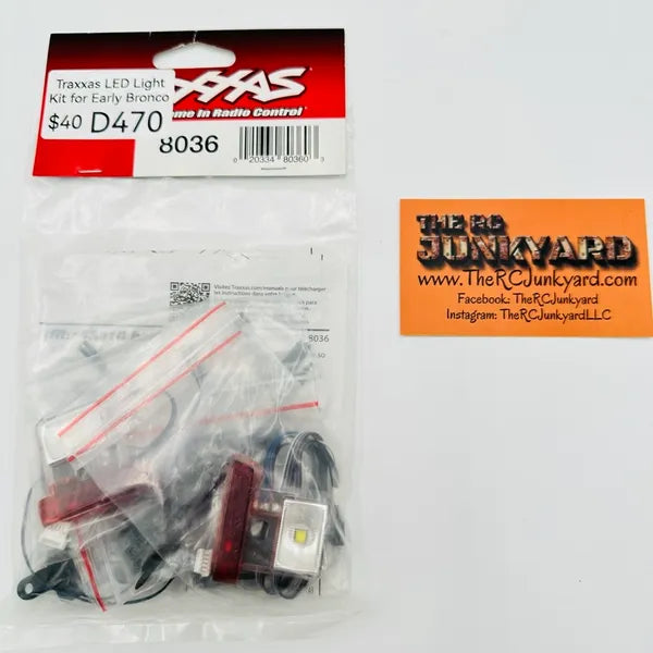New Traxxas LED Light Kit for Early Bronco (8036)
