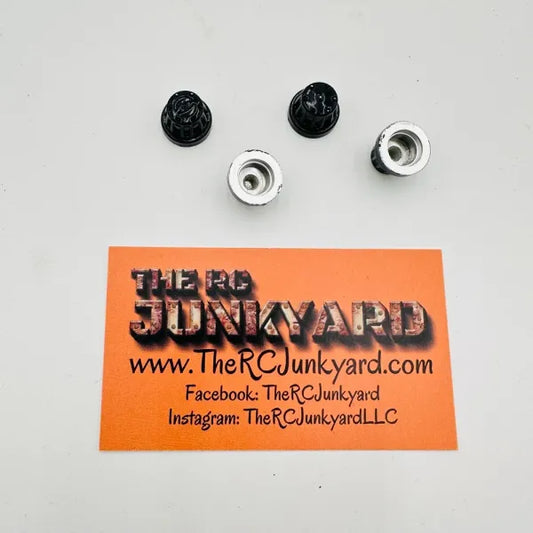Painted Black Plastic Centercaps