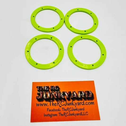 2.2 Metal 6 Hole Rings (Axial pattern) w/Custom Yellow Powder Coating