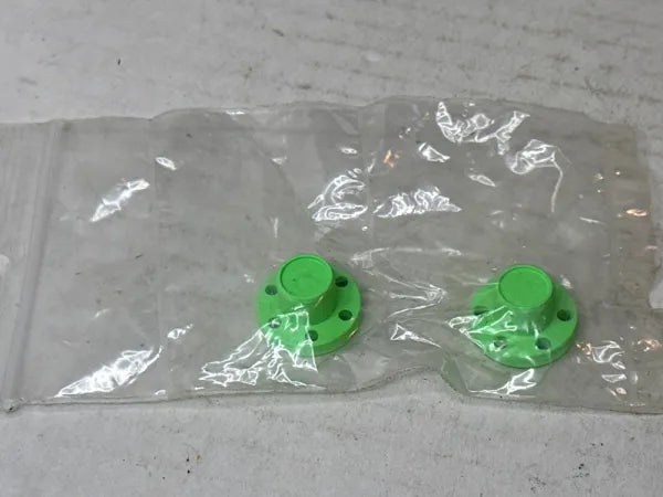 Green 6-Lug Centercaps