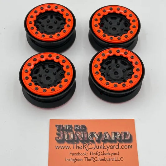 1.9 Proline Plastic Beadlocks w/Custom Powder Coated Rings