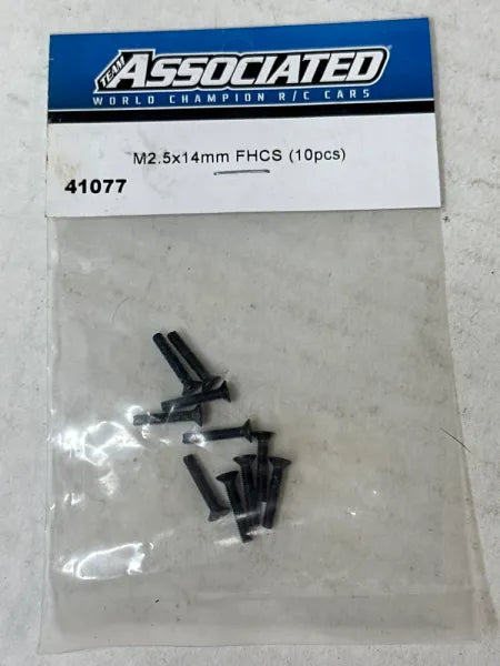 Team Associated 41077 M2.5x14mm FHCS