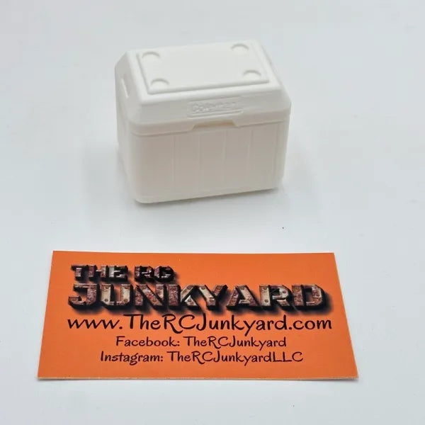 3D Printed Cooler (Does not open) White